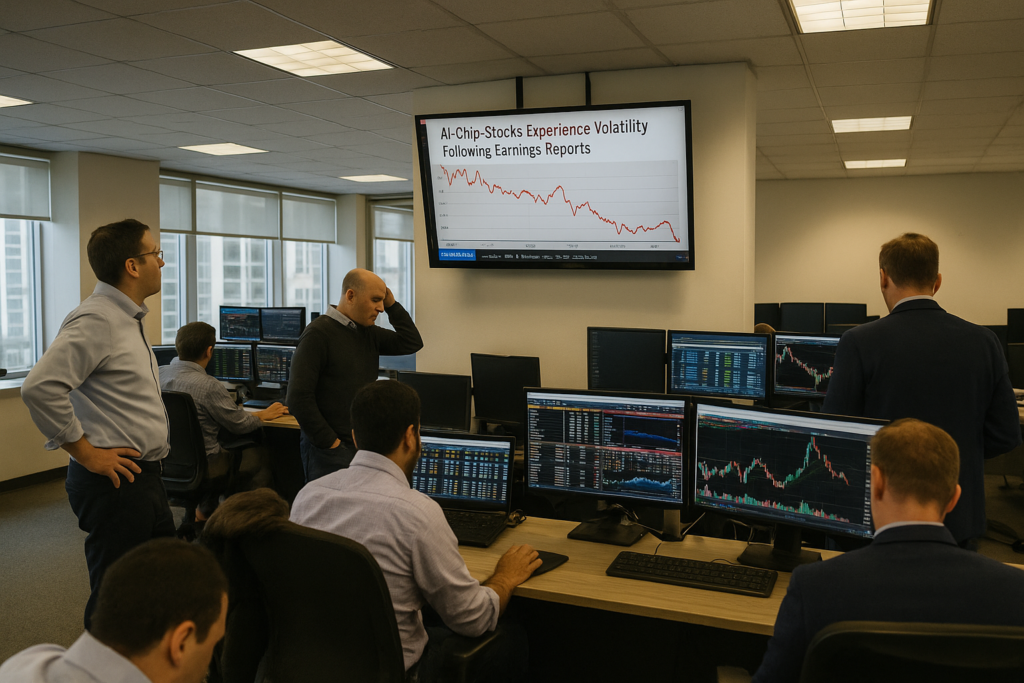 AI-Chip Stocks Experience Volatility Following Earnings Reports