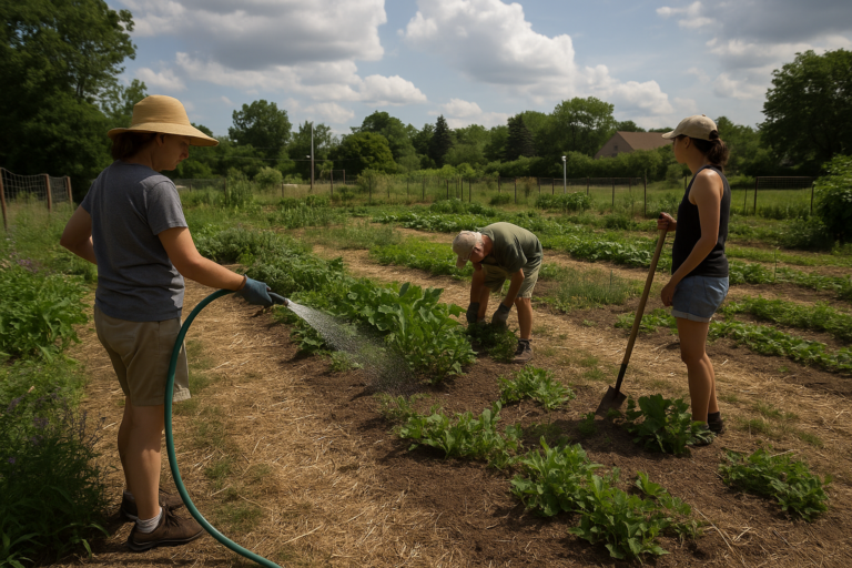 Heat-Wave Gardening Advice for Ann Arbor Residents