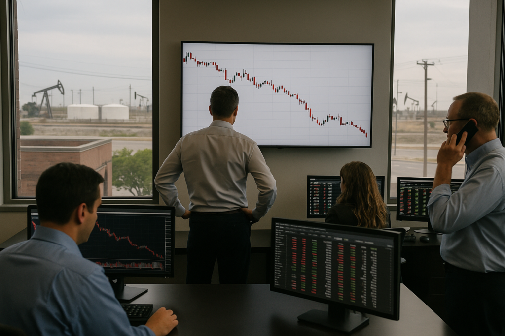 Oil Prices Decline Amid Signs of Increased Crude Movement