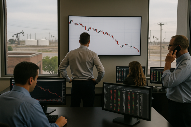 Oil Prices Decline Amid Signs of Increased Crude Movement
