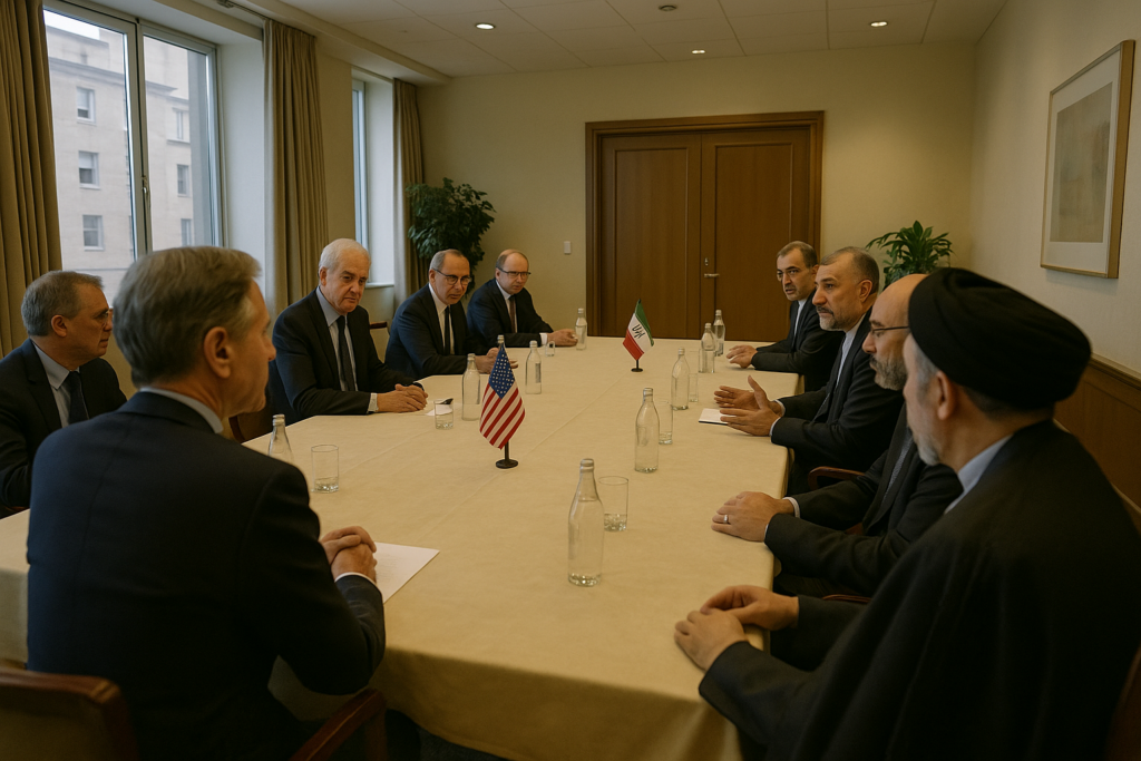 U.S.-Iran Talks Progress Toward Ceasefire Amid Regional Tensions