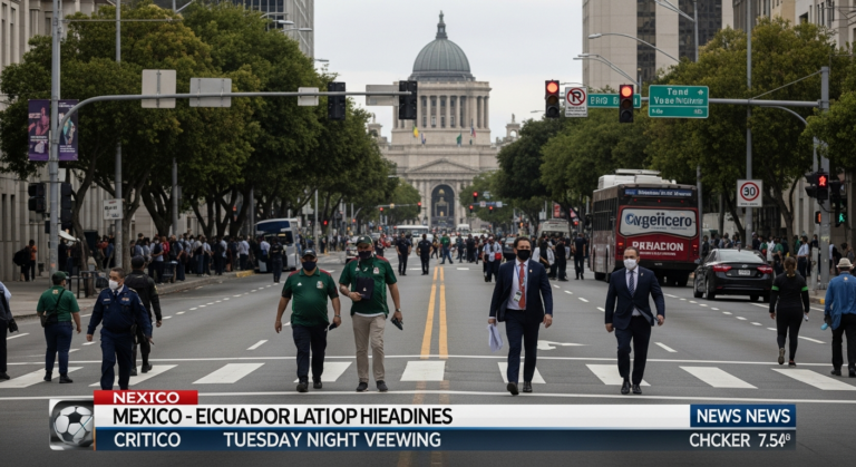World Cup Viewing Guide: Mexico vs. Ecuador Matchup Set for Tuesday Night