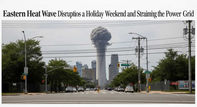 Eastern Heat Wave Disrupts Holiday Weekend, Strains Power Grid