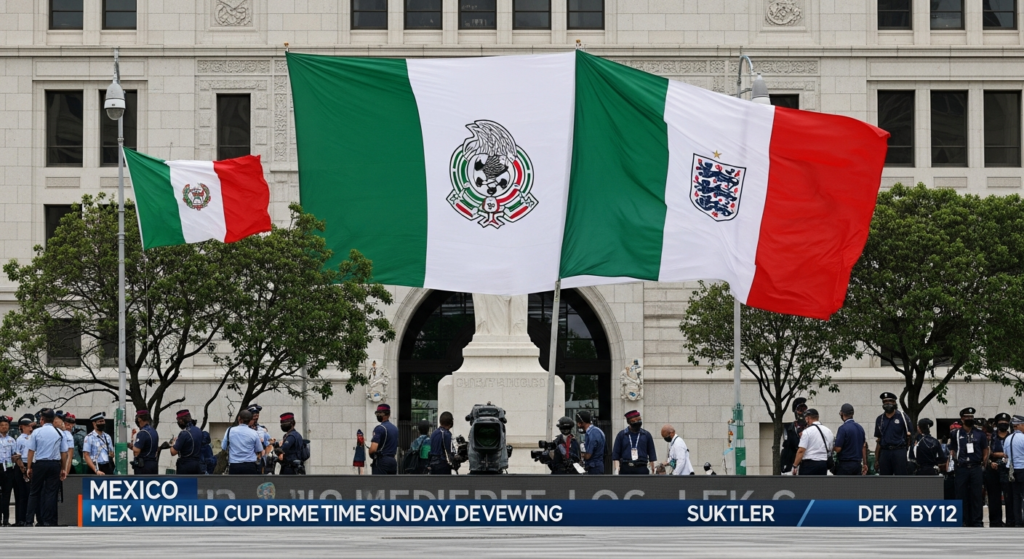 Mexico vs. England World Cup Match Anchors Prime-Time Sunday Viewing