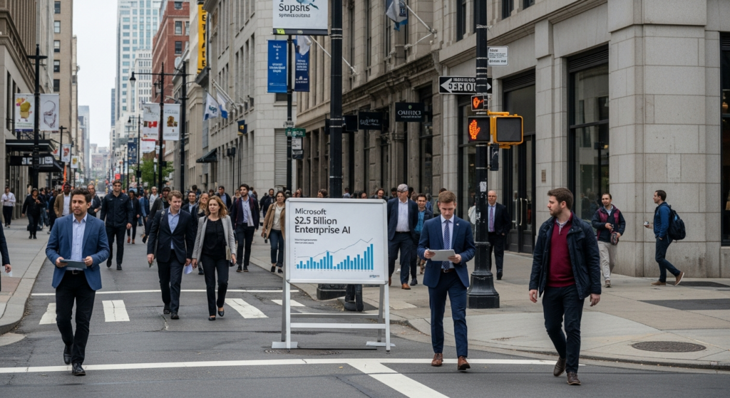 Microsoft Invests $2.5 Billion in Enterprise AI Adoption Initiative