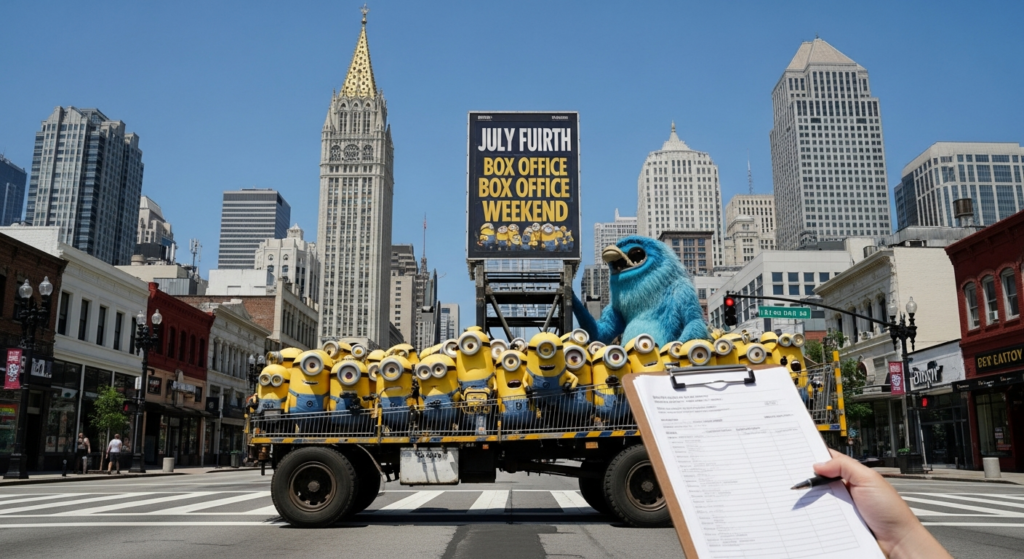 Minions and Monsters Dominates July Fourth Box Office Weekend